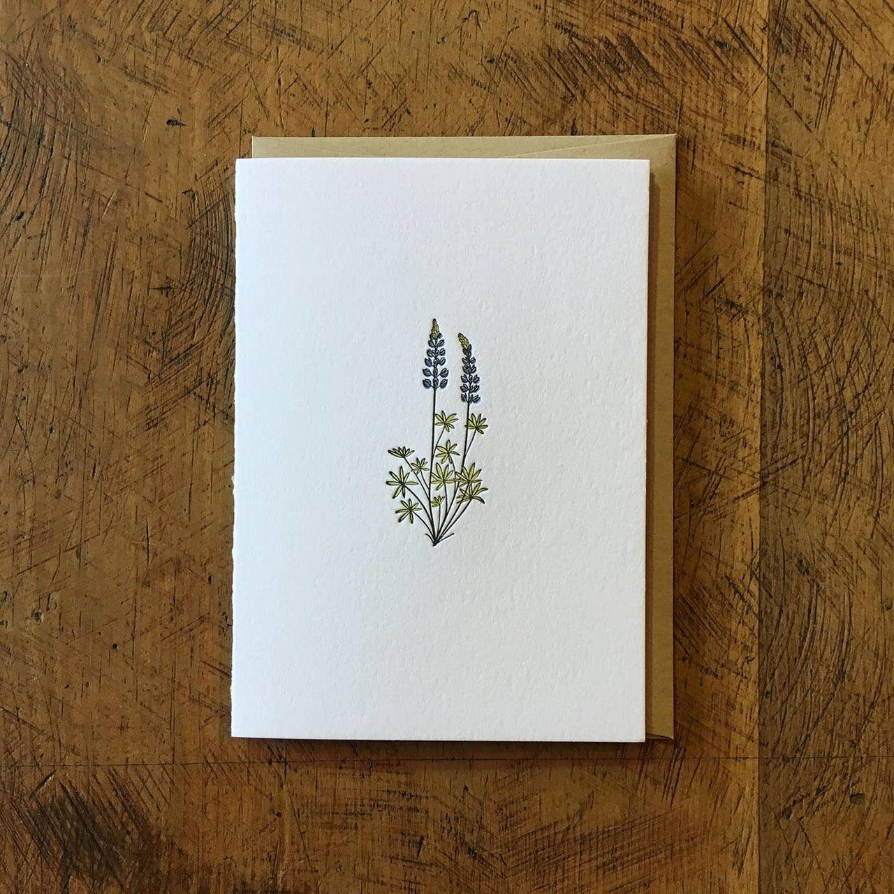 Lupine Wildflower Card