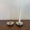 Stainless Steel Candle Holders (Set of 2)