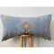 Blue Silk Sabra XL Pillow w/ Insert