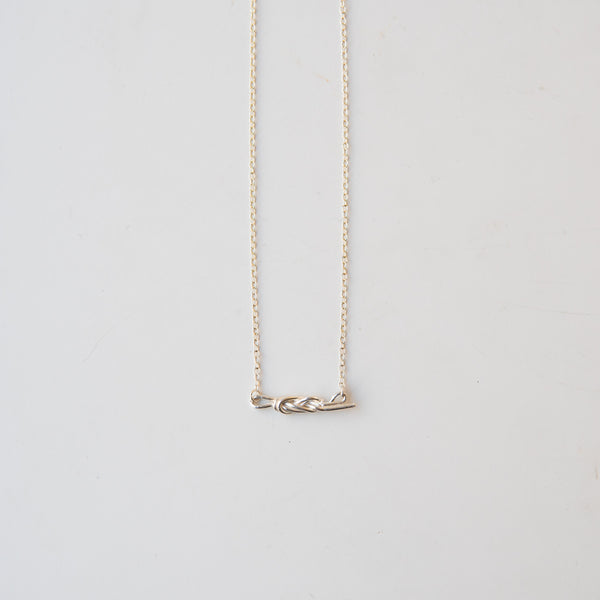 Sterling Silver- Figure Eight Necklace
