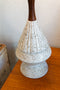 Speckled Ceramic Mid-Century Lamps (Pair)