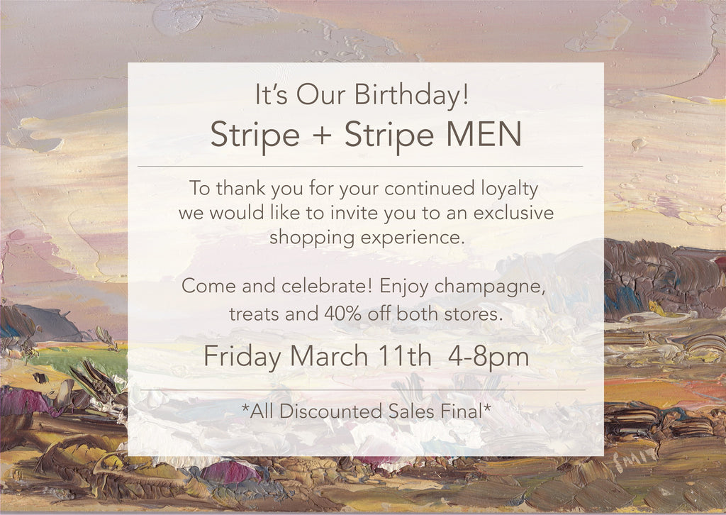 It's Our Birthdays! Join us for 40% Off In Store and Online Friday from 4-8pm!!