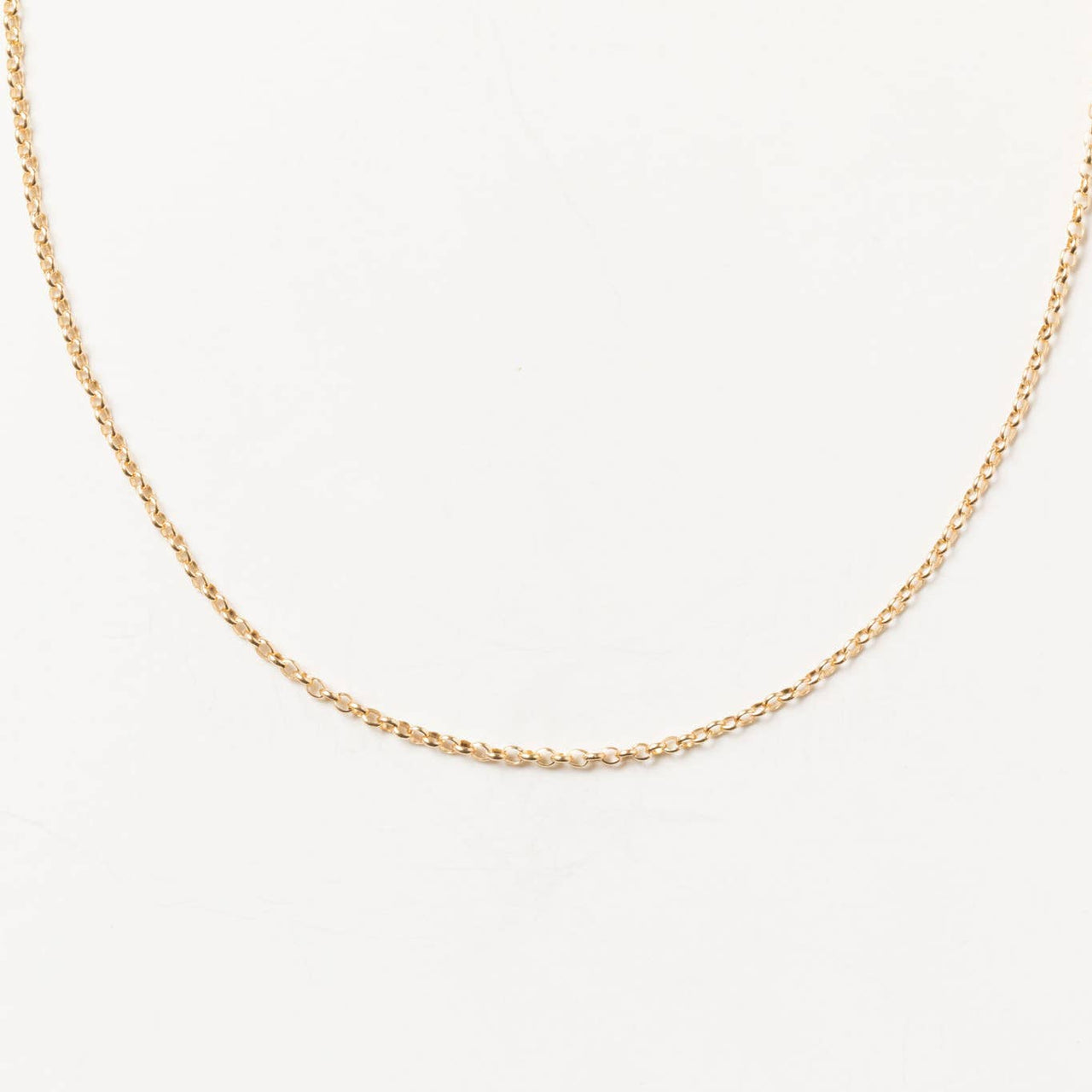 16" Minimal Gold Necklace