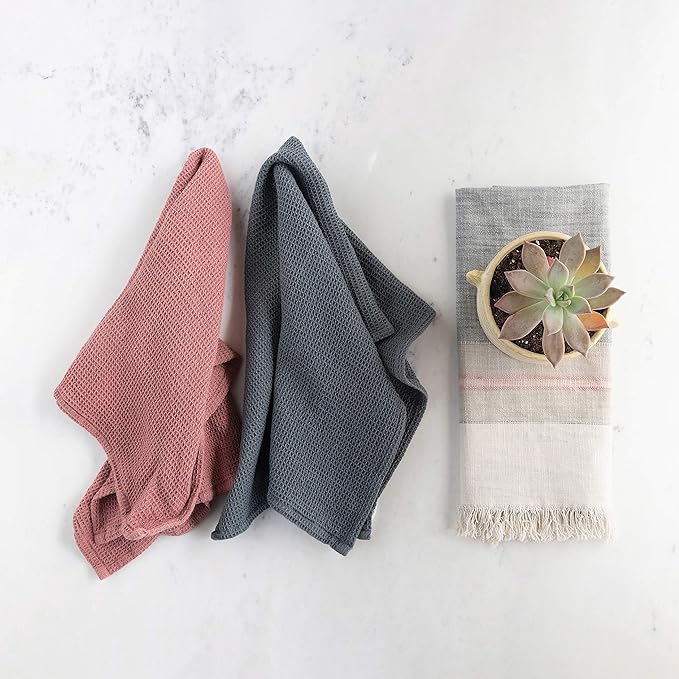 Grey Cotton Tea Towels