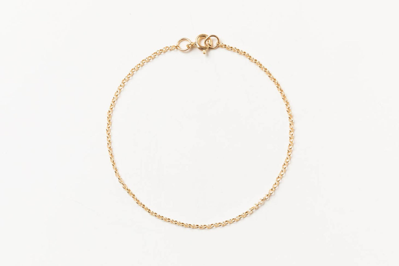 Dainty Chain Bracelet Gold