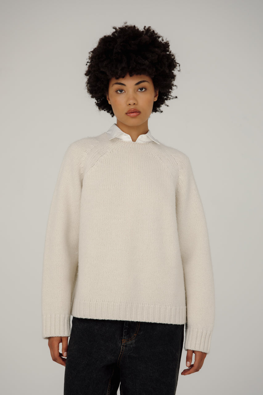 Gia Sweater - Chalk