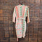 Coral Green Tapestry Handmade Kantha Robe