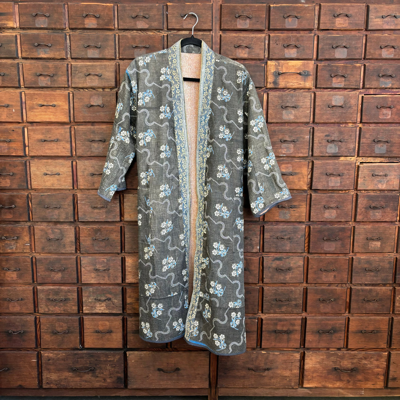 Tea Garden Handmade Kantha Robe