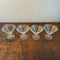 Etched Martini Glasses (Set of 4)