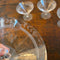 Etched Martini Glasses (Set of 4)