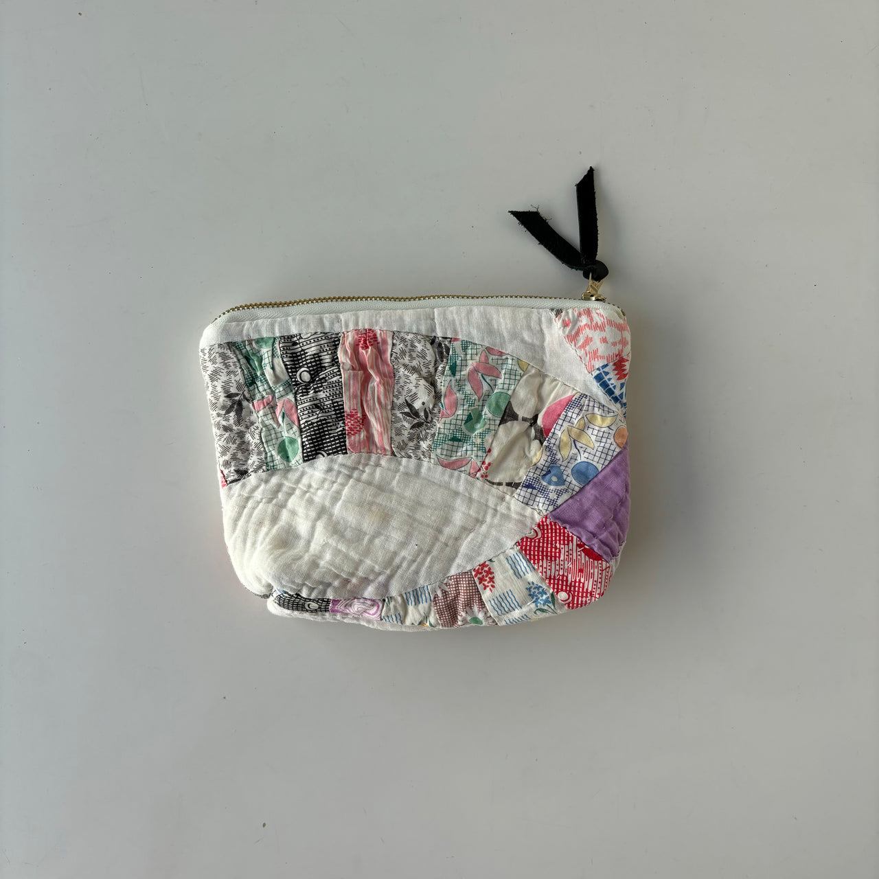 Small Ribbon Vintage Quilt Bag