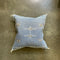 Blue Silk Sabra Pillow