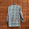 Flower Indigo Kantha Long Jacket