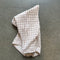 Cotton Double Cloth Tea Towel Grid and Stripe