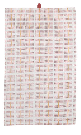 Red Dotted Tea Towel