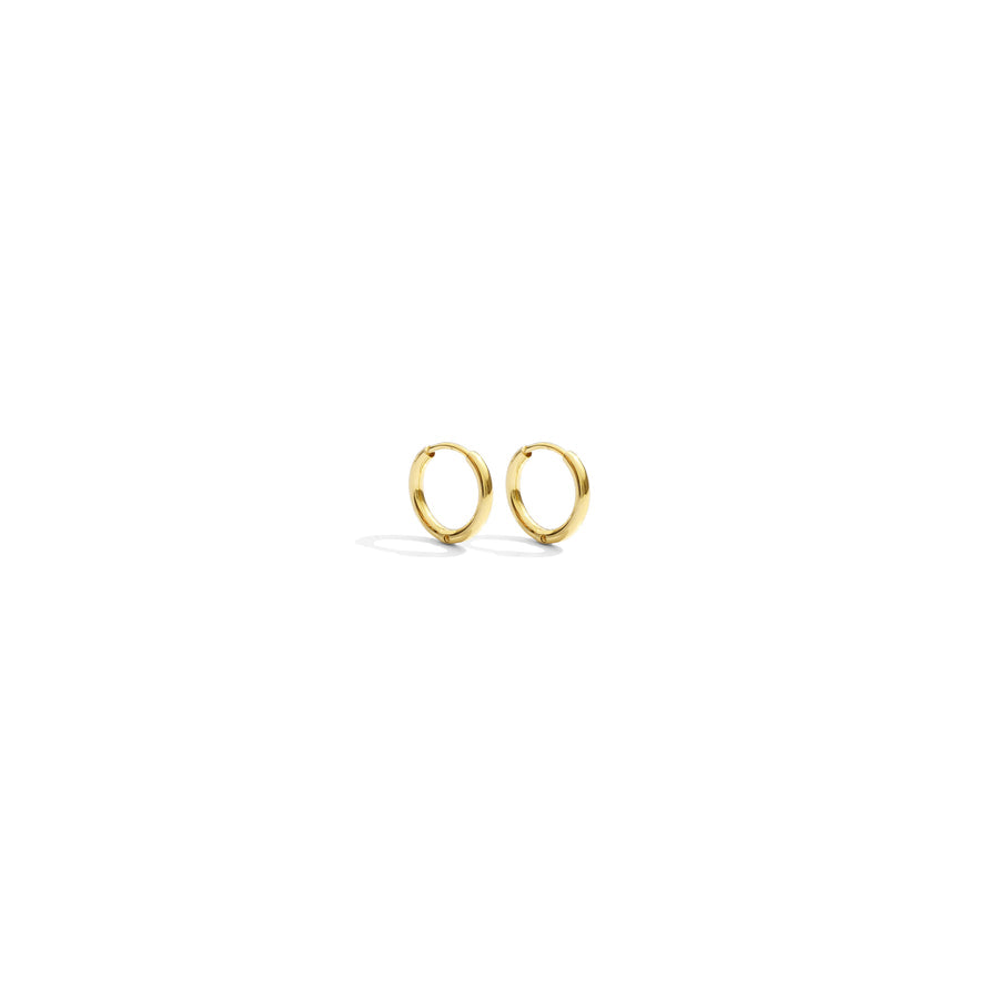 Mini Modern Hoops - Gold