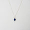 Lapis Adia Necklace in Silver