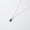 Cloudy Blue Chrysocolla Adia Necklace