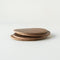 Brown Leather Coasters Set of 4