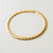 Brushed/Polished Gold Choker