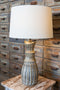 Brushed Gold Mid-Century Lamp