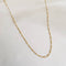 Figaro Layering Chain Necklace GF 18"