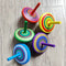 Rainbow Wooden Spinning Top