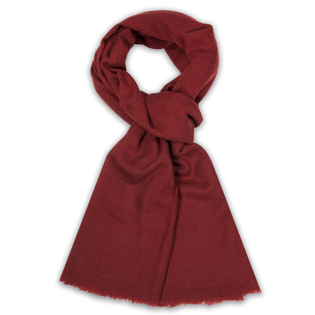 Red Cashmere Scarf