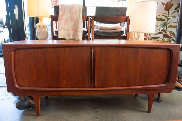 Bernhard Pedersen Tambour Door Credenza Sideboard