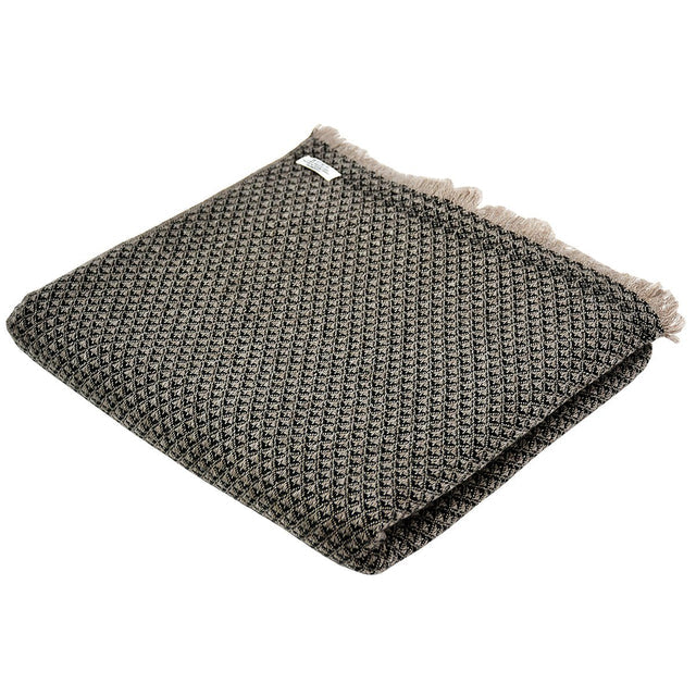 Charcoal Cashmere Blanket