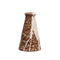 Brown Stoneware Taper Candle Holder