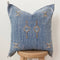 Blue Silk Sabra Pillow
