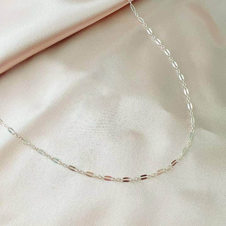 Kamryn Sterling Silver Chain Necklace