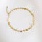 Luxe Sequin Disc Chain Bracelet GF