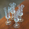 Etched Rose Cordial/Dessert Wine Glasses (Set of 4)