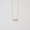 Gold Figure Eight Necklace