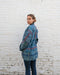 Sun Indigo Kantha Long Jacket