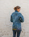 Small Patchwork Indigo Kantha Long Jacket