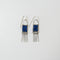 Lapis and Silver Minima Earrings