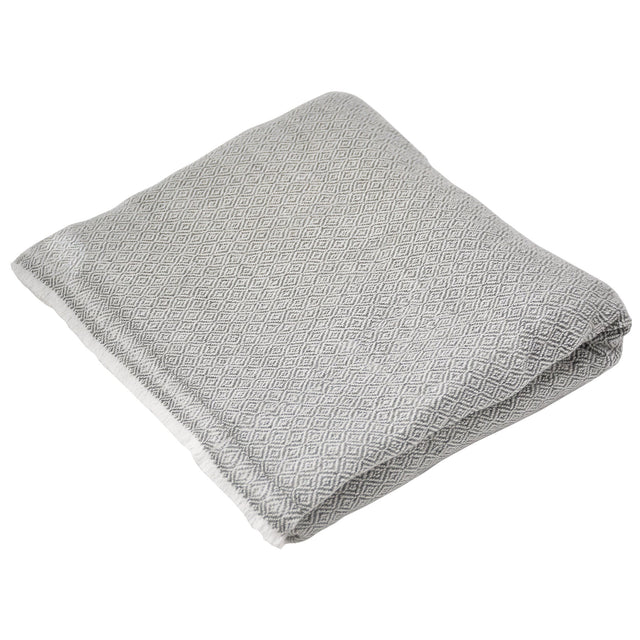 Light Grey Cashmere Blanket