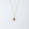 Red Lace Agate Adia Necklace - 1