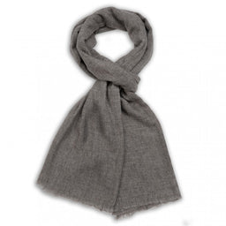 Dark Brown Cashmere Scarf