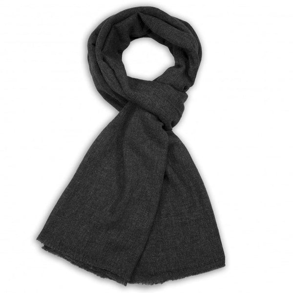 Charcoal Cashmere Scarf