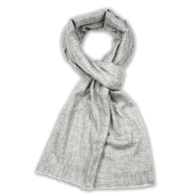 Light Grey Cashmere Scarf