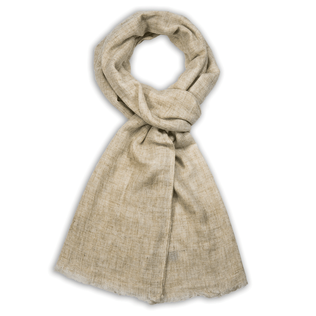 Tan Cashmere Scarf