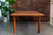 Mid-Century Teak Dining Table w/ Extendable Leaves