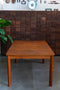 Mid-Century Teak Dining Table w/ Extendable Leaves