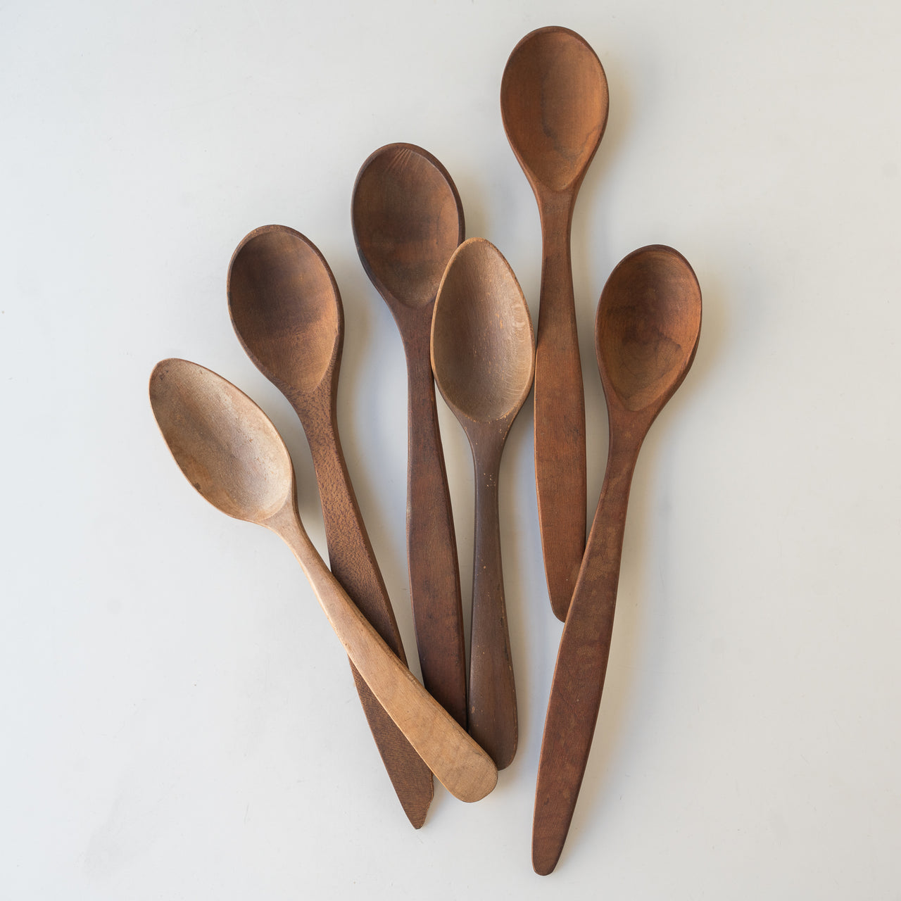 Vintage Wooden Utensils - Spoons