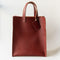 Red Brown Ray Market Bag Short Handle