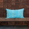 Turquoise Silk Sabra Pillow XL